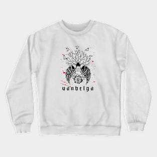 VANHELGA White Angel Crewneck Sweatshirt